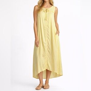 Fresh Produce Women’s Hilo Staple Mid Maxi Dress Yellow Large USA